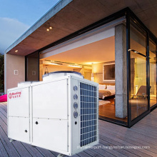 Meeting MD100D-EVI 36.8kw Air To Water Heat Pump R32 Refrigerant House Heating System & Outlet Water 55 Degree